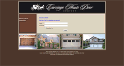 Desktop Screenshot of carriagedoorarchitects.com